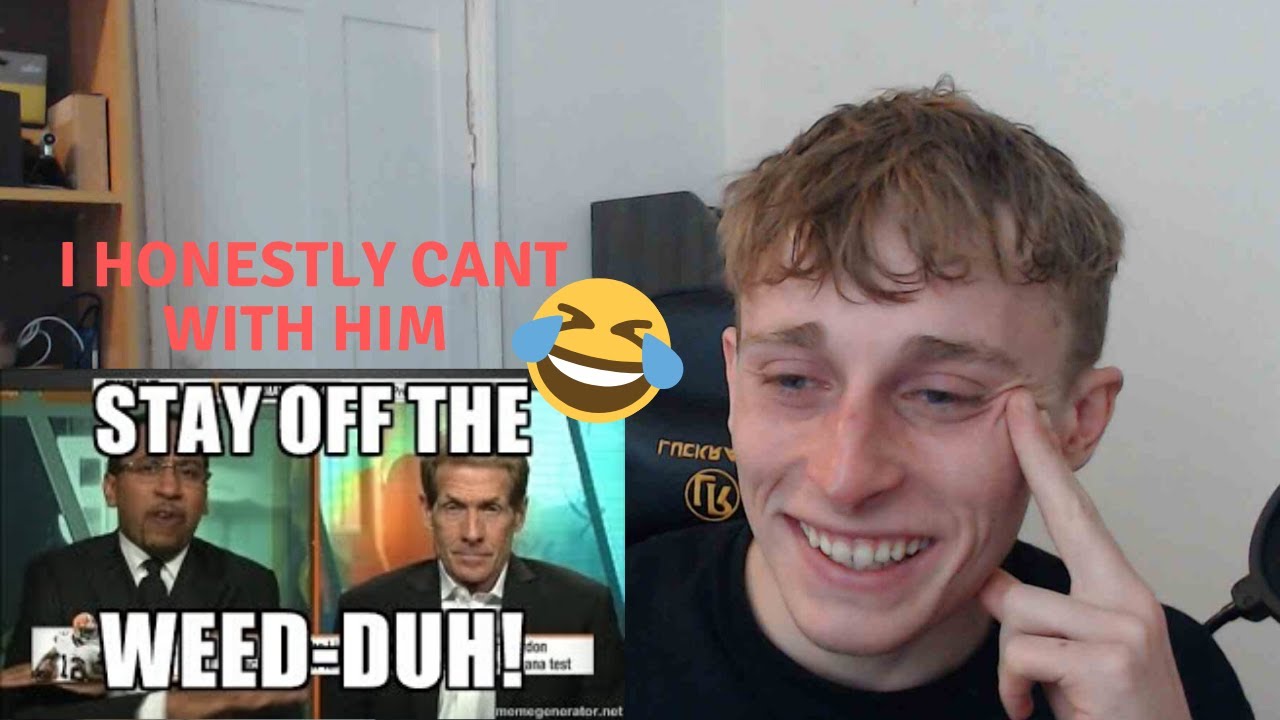 First Time Reacting to Stephen A Smith Best Weed Rants | I Cant With This Guy