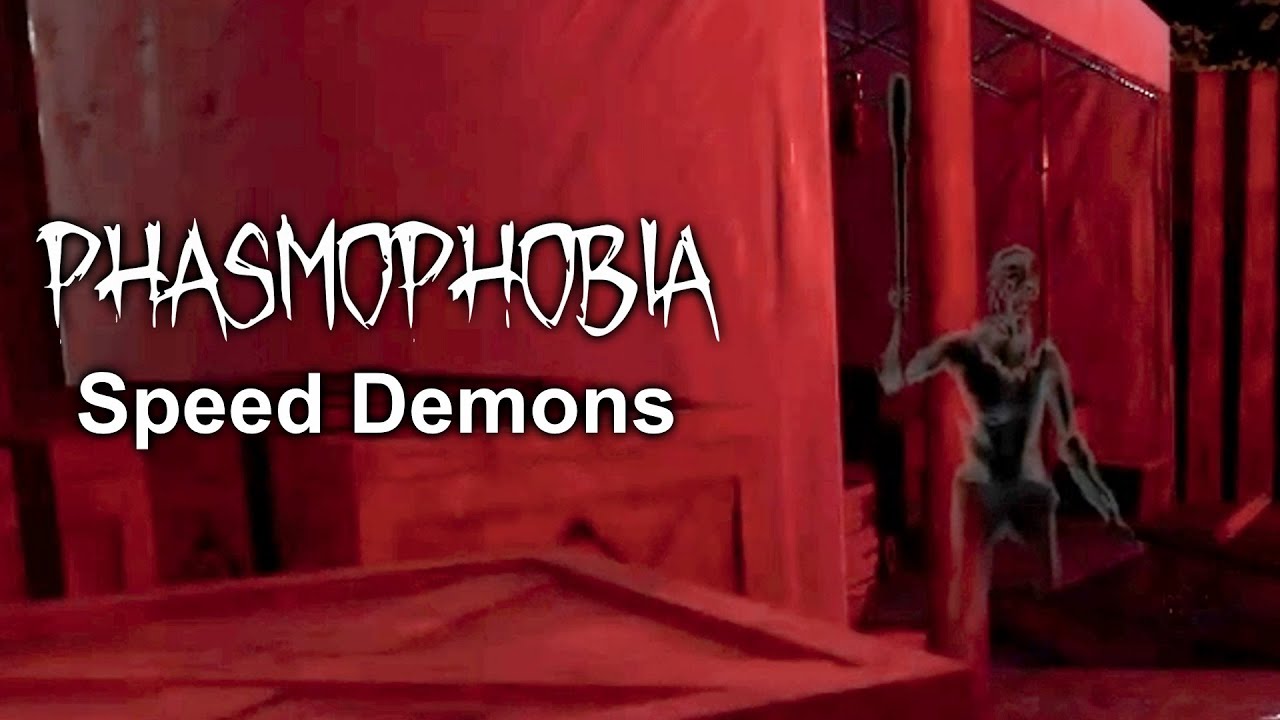 Challenging some Speed Demons while working to become a ranger in Phasmophobia
