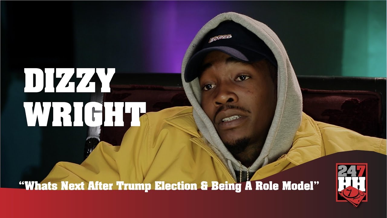 Dizzy Wright - Whats Next After Trump Election & Being A Role Model (247HH Exclusive)