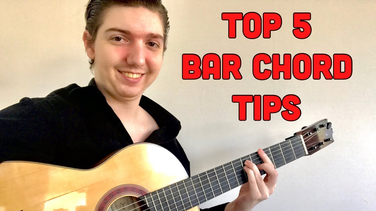 Top 5 Tips for Playing Bar Chords - Rumba Flamenco Guitar Lesson for Beginners