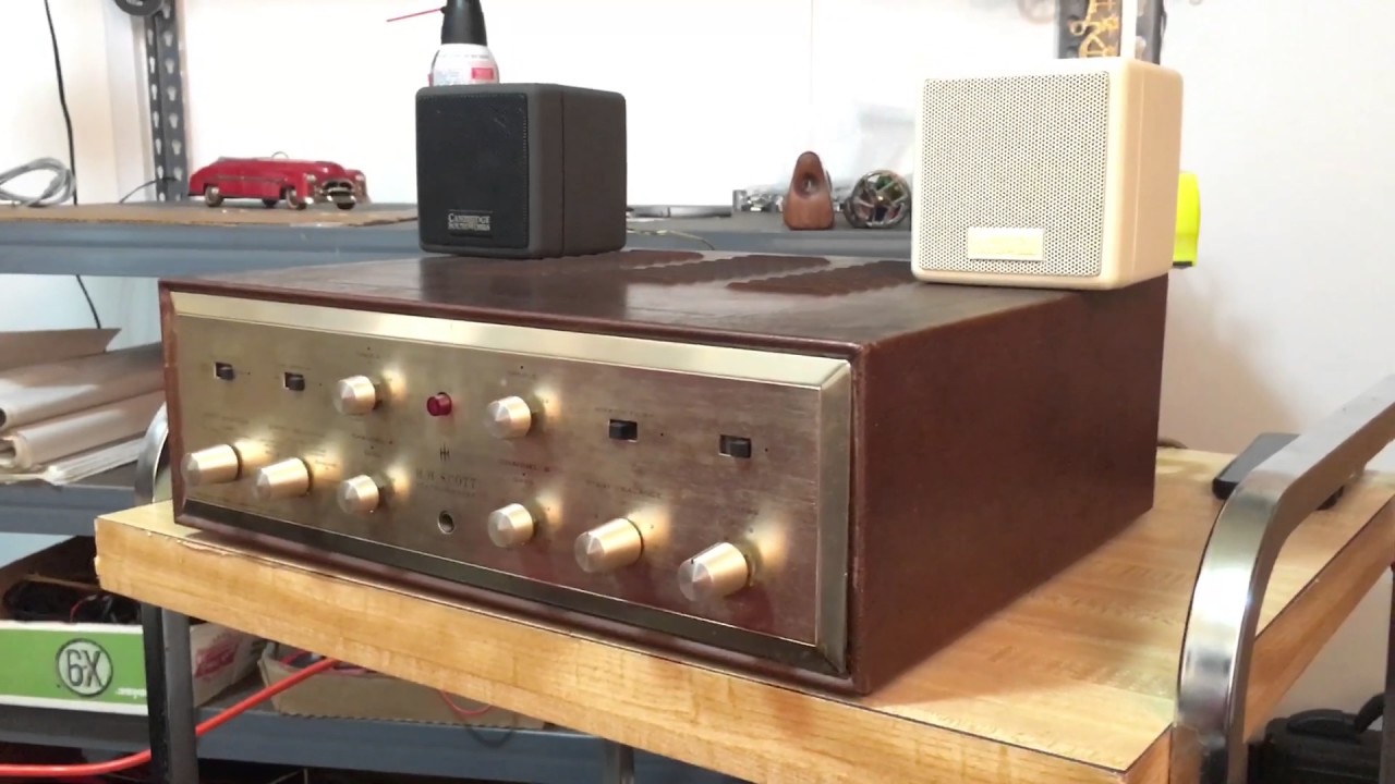 Vintage H.H. Scott Stereomaster Type 222C Review