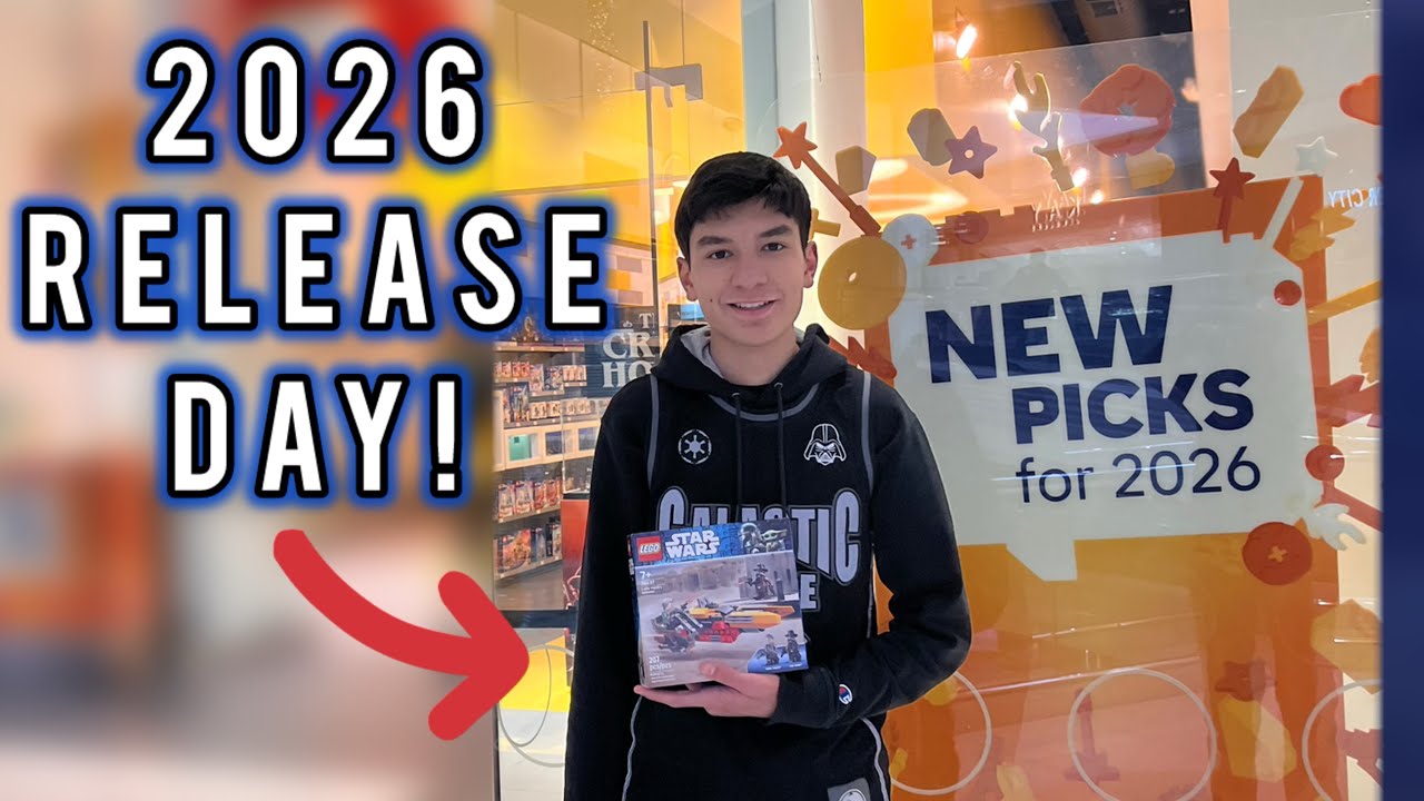 January 1st Lego Release Day Vlog! | Lego vlog