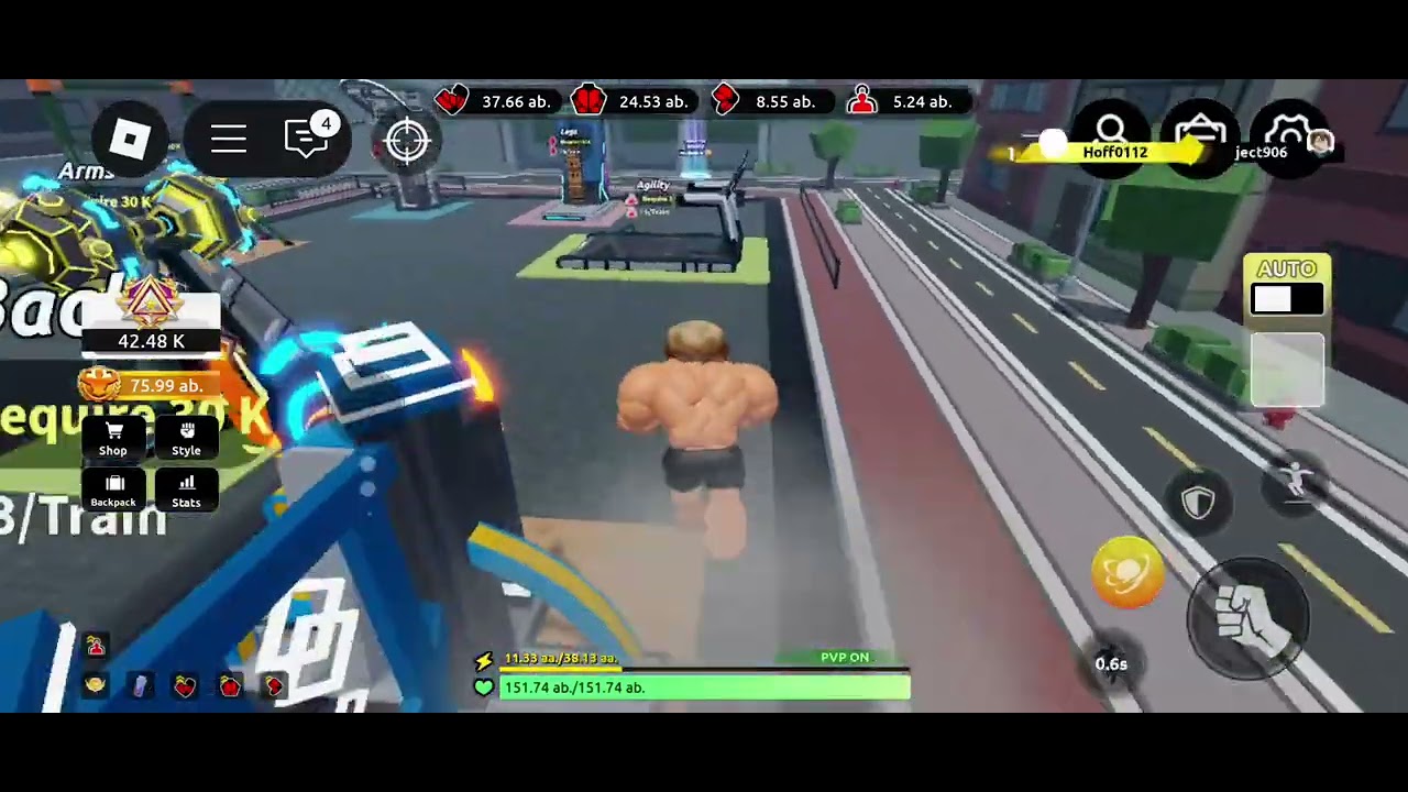 Train to fight roblox