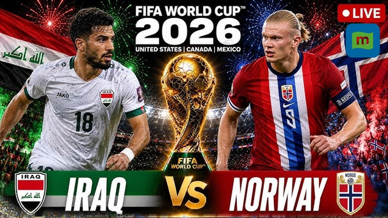 Iraq vs Norway LIVE NOW | FIFA World Cup 2026 | Live Score Updates | IRQ Vs NOR LIVE Score