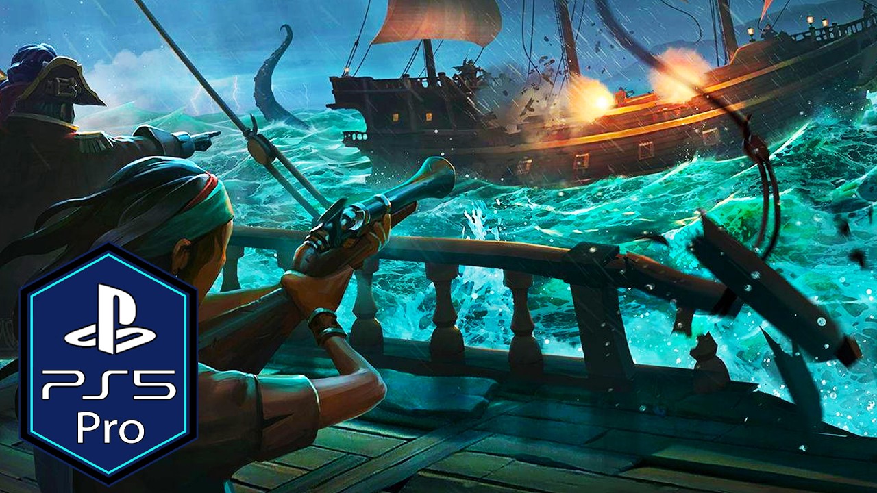 Обзор игрового процесса Sea of ​​Thieves для PS5 Pro [120 кадров в секунду]