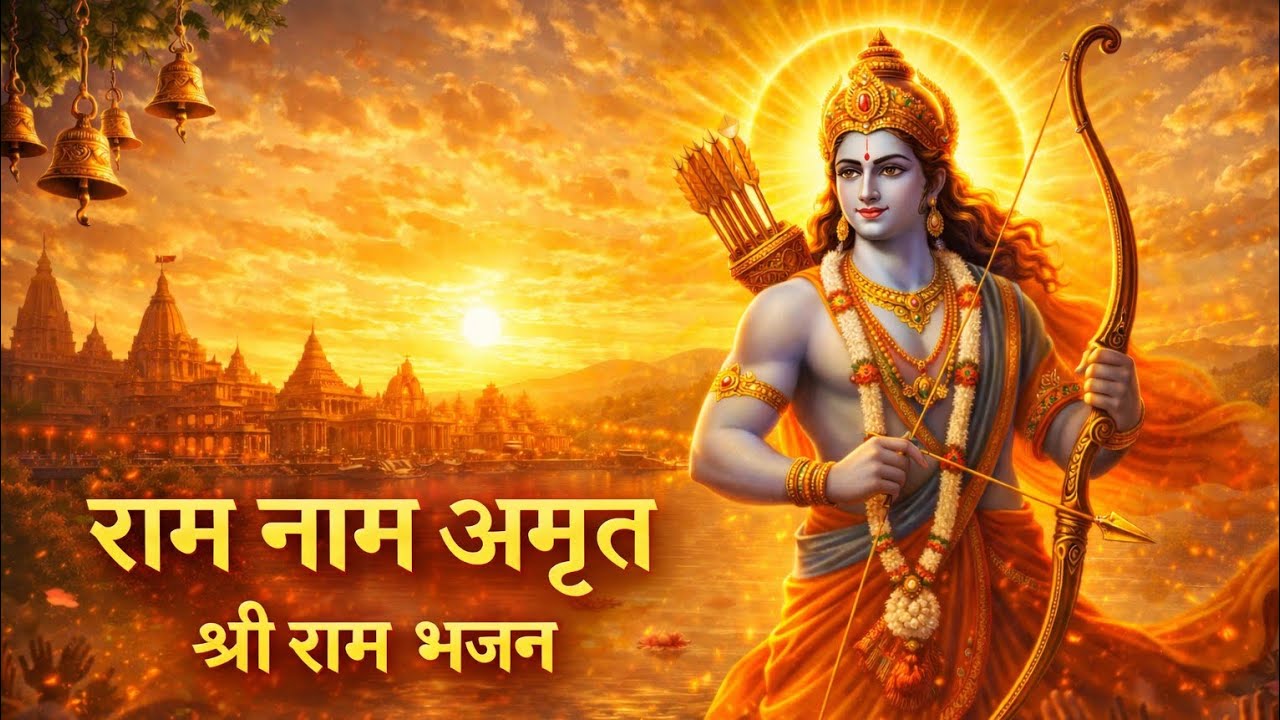 राम नाम अमृत | श्री राम भजन | Peaceful Ram Bhakti | #bhajan #bhakti 