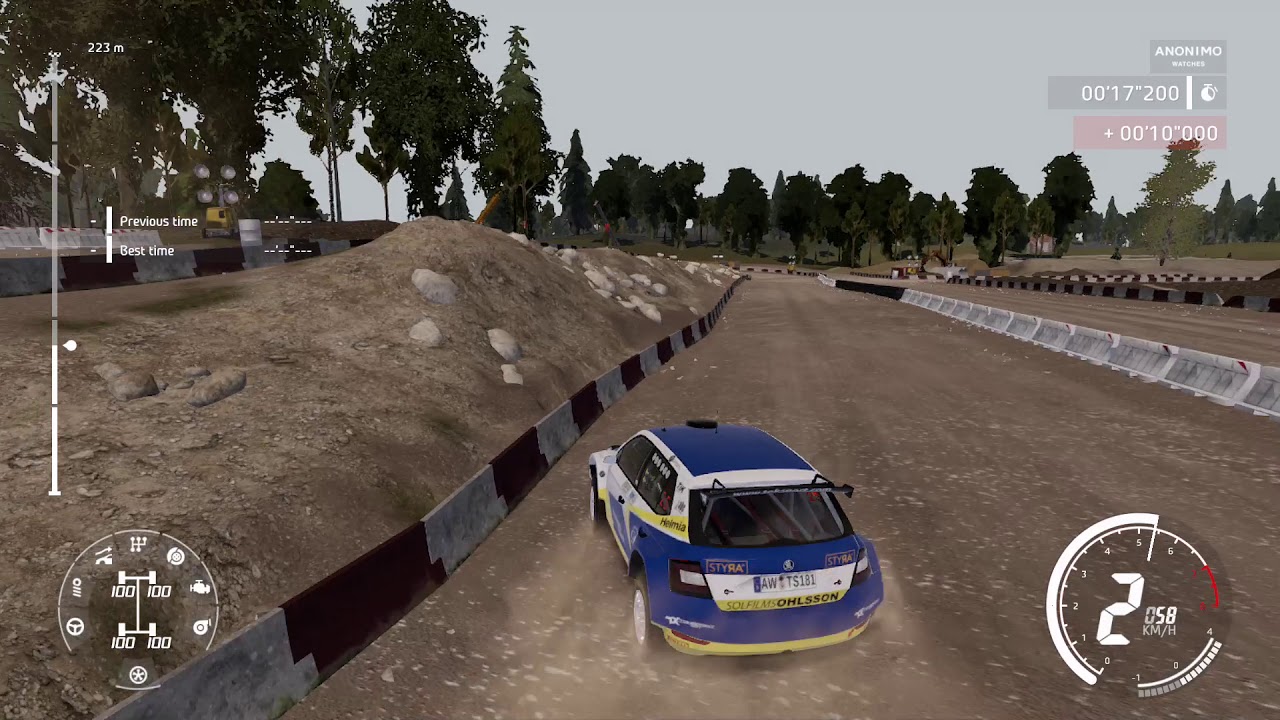 WRC 9 - 10 Minutes of Nintendo Switch Gameplay