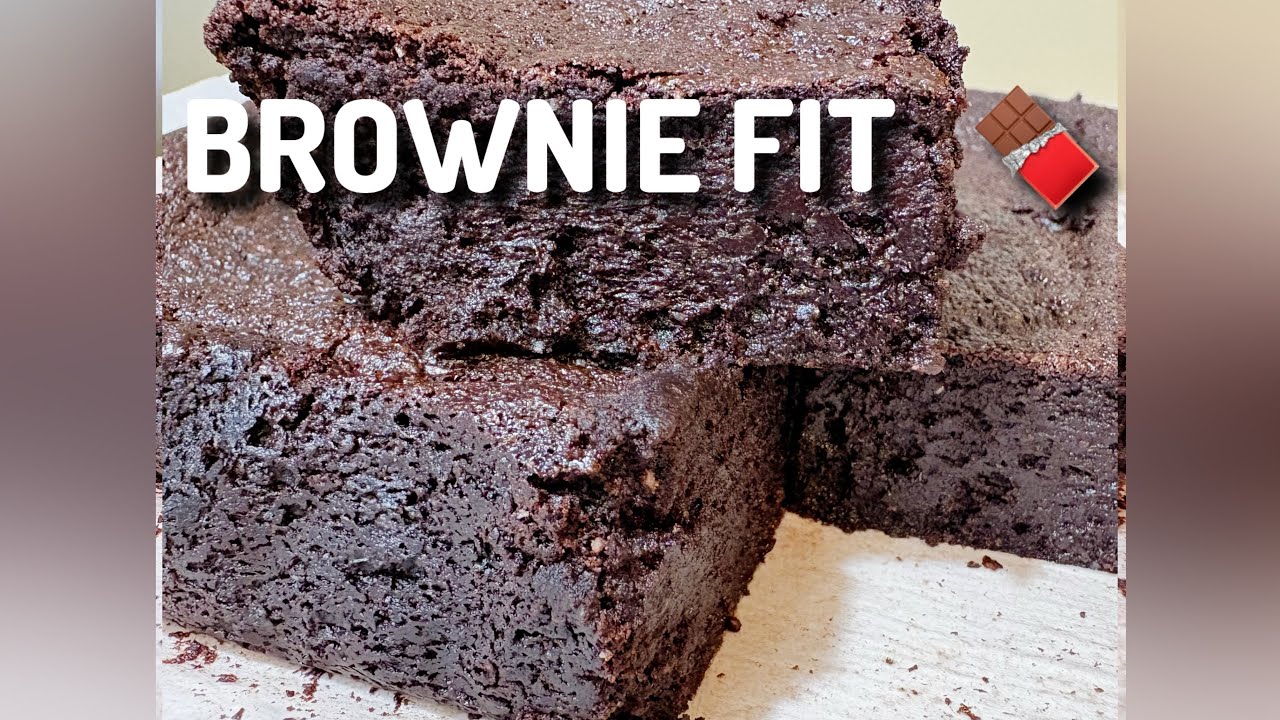 Brownie de Chocolate Fit 🍫 | Postre Saludable y Fácil