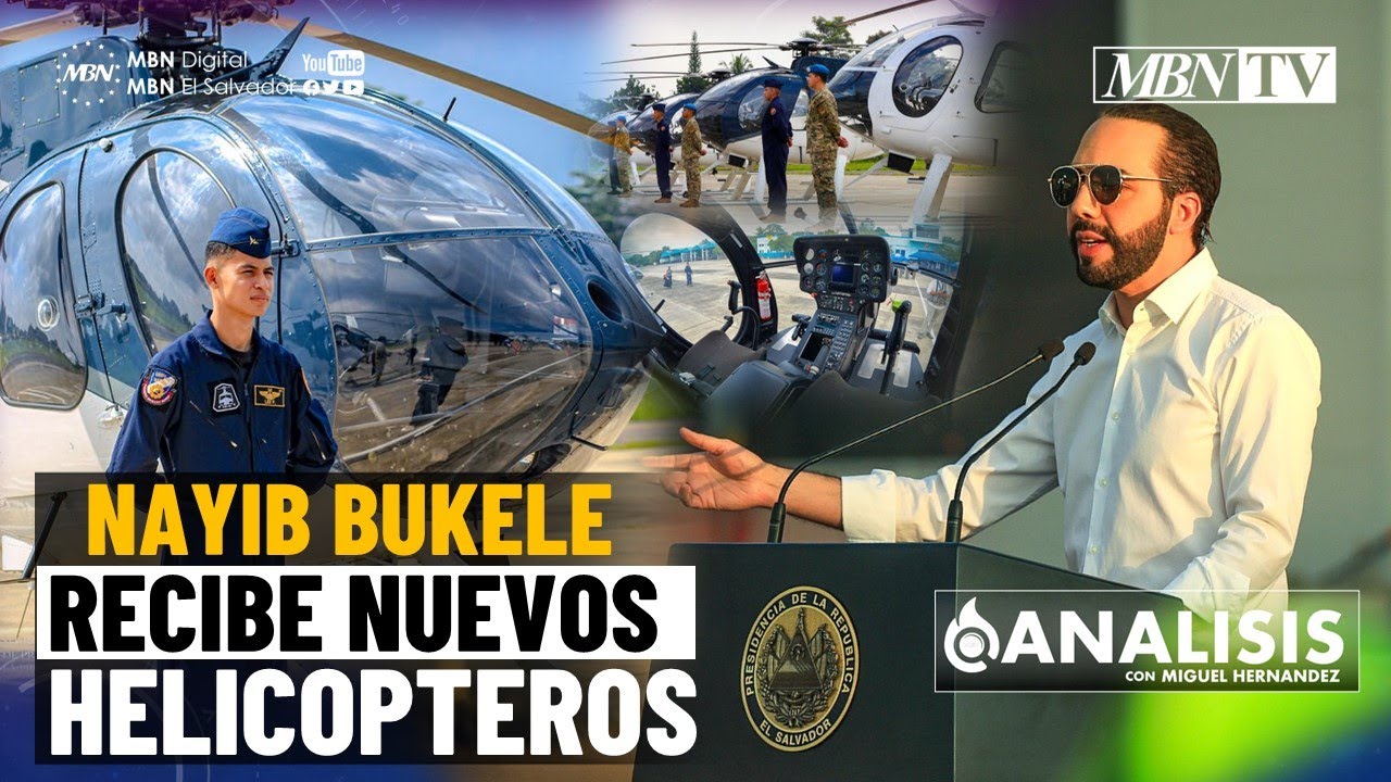 Estados Unidos Otorga Helicópteros al Gobierno del Presidente Nayib Bukele para la Fuerza Armada