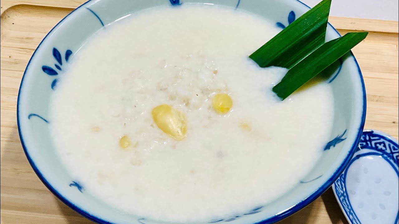 You will love this thick, creamy barley ginkgo fuchuk dessert soup /tong sui (薏米鮮腐皮白果糖水)