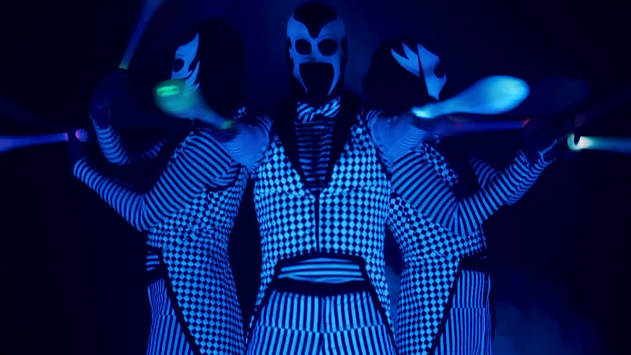 LED zsonglőr show