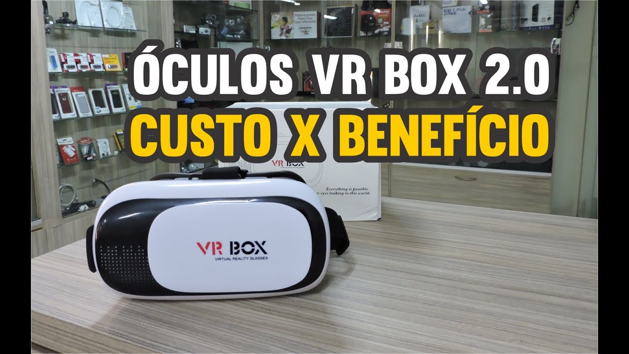 Óculos VR Box 2.0 - ÓCULOS DE REALIDADE VIRTUAL COM EXCELENTE CUSTO X BENEFÍCIO