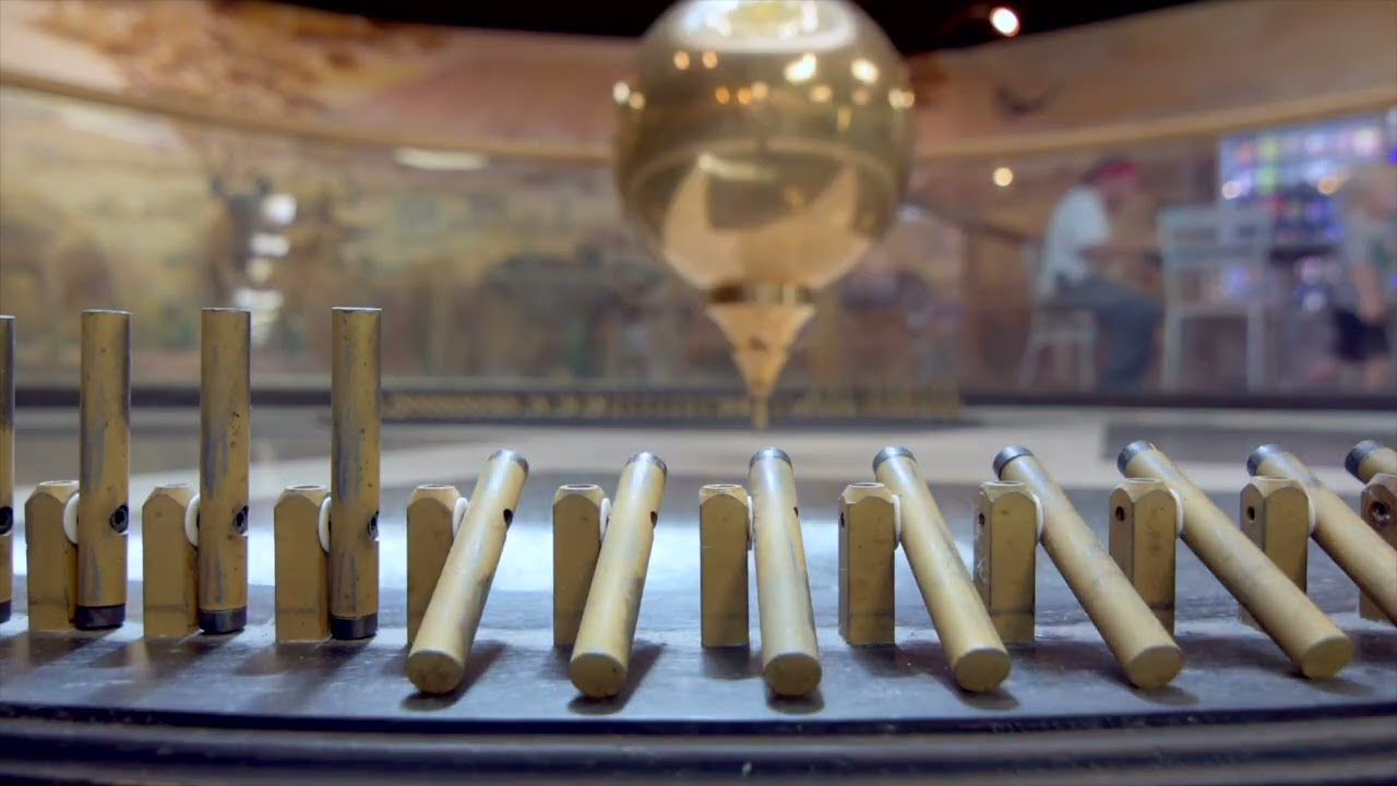 Foucault Pendulum Time Lapse