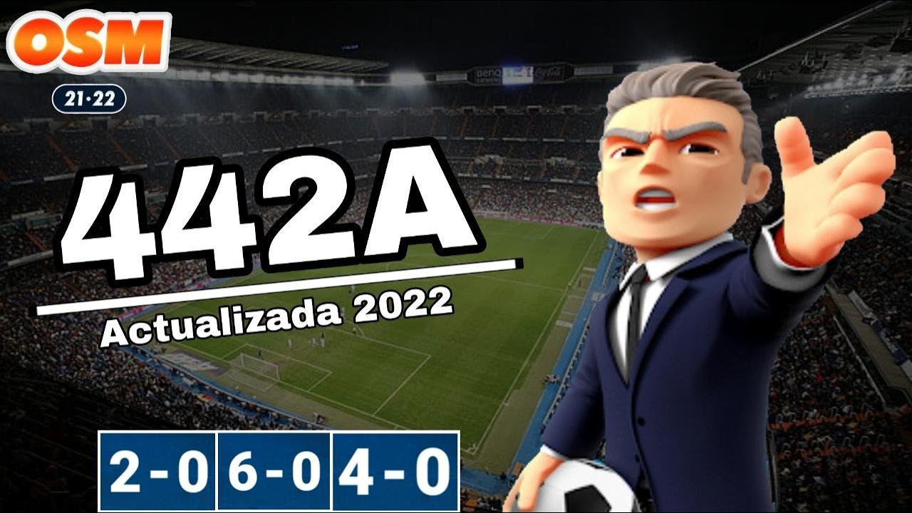 ¿CÓMO USAR LA 442A? | LAS MEJORES TÁCTICAS #2 | ⚽ OSM 21/22 ⚽