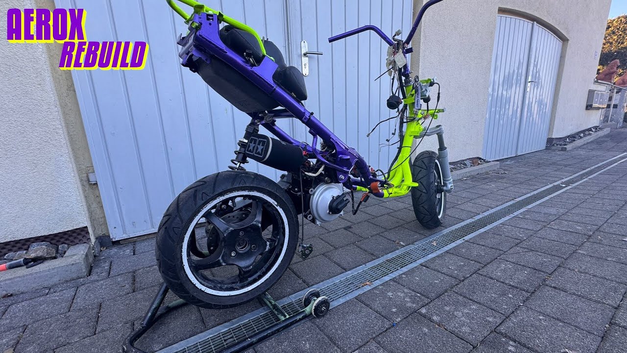 Yamaha Aerox / MBK Nitro Kühlwasserschläuche und First run mit Hebo Ansaugung!
