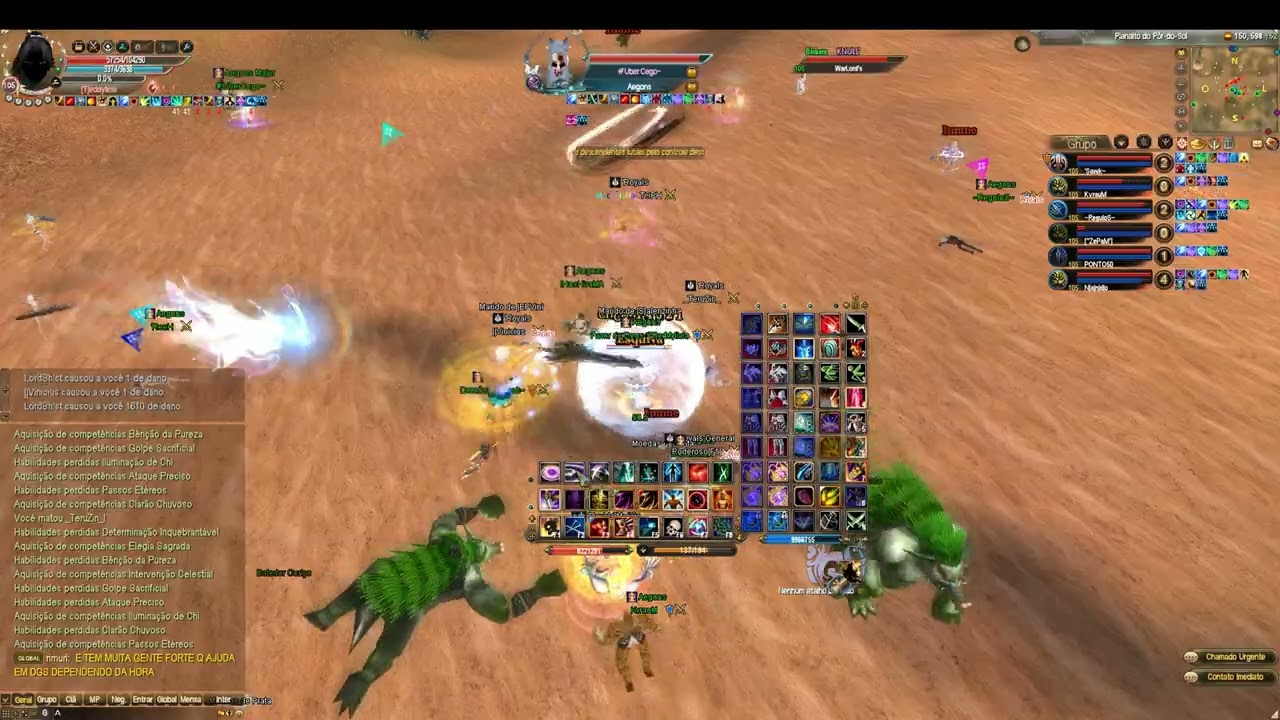 PVP Noturno Aegons x Royals! Kentaro Merc Perfect World BR Lug Ophiuchus