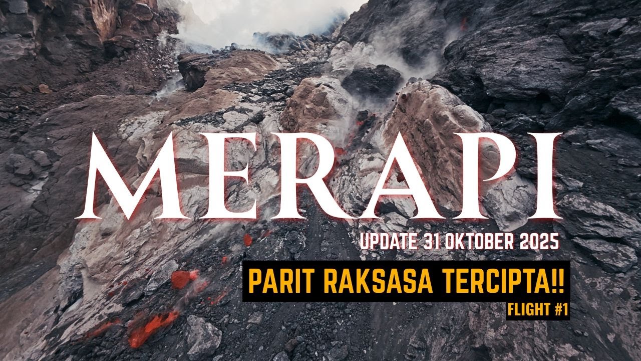 INI SERIUS!! Aktivitas Merapi Meningkat &mdash; Guguran Lava Menyala & Parit Besar Muncul! 🔥