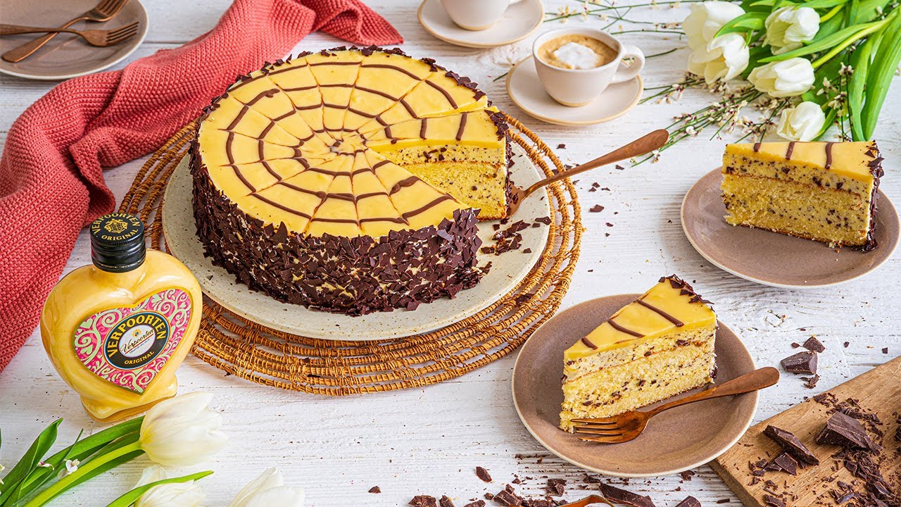 Beste Eierlikörtorte mit VERPOORTEN (Weltmeister der Konditoren Manfred Bacher)