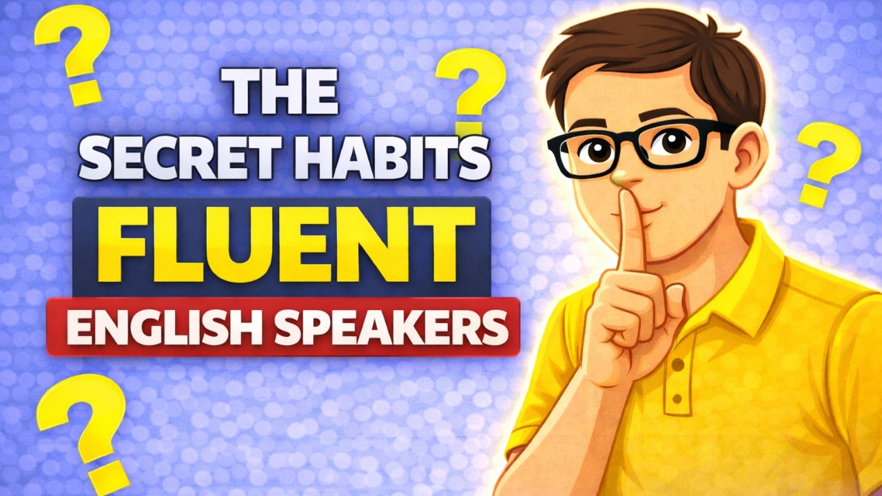The Secret Habits of Fluent English Speakers | Slow Simple English (A1-A2)