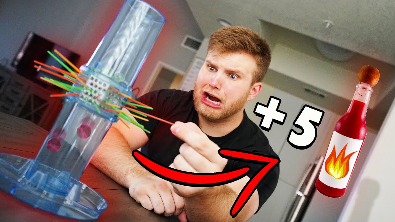 SUPER SPICY Kerplunk Challenge!