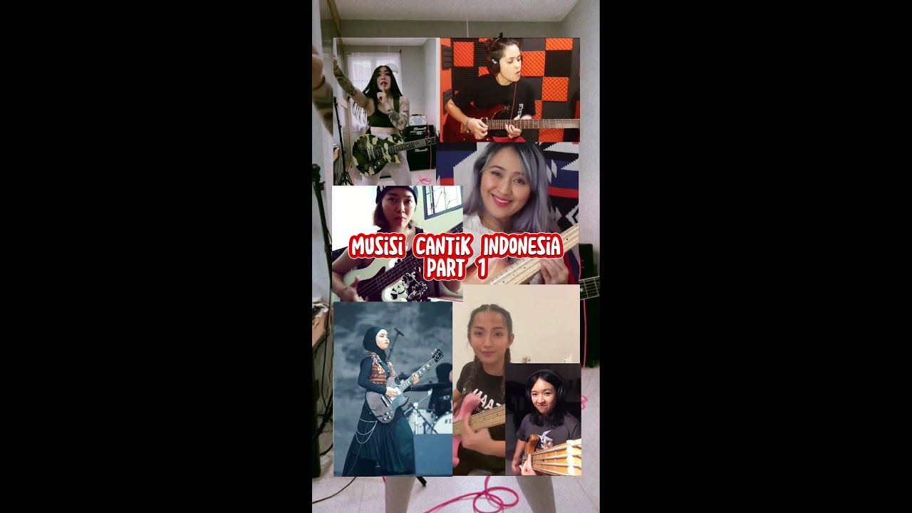 musisi cantik indonesia | guitarist | bassist | girls