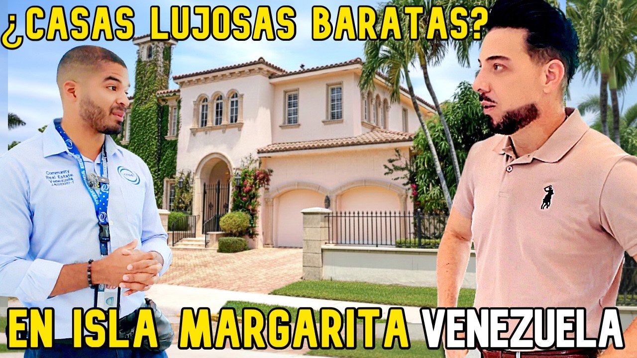 ASÍ están los PRECIOS de las CASAS de LUJO en ISLA MARGARITA Venezuela