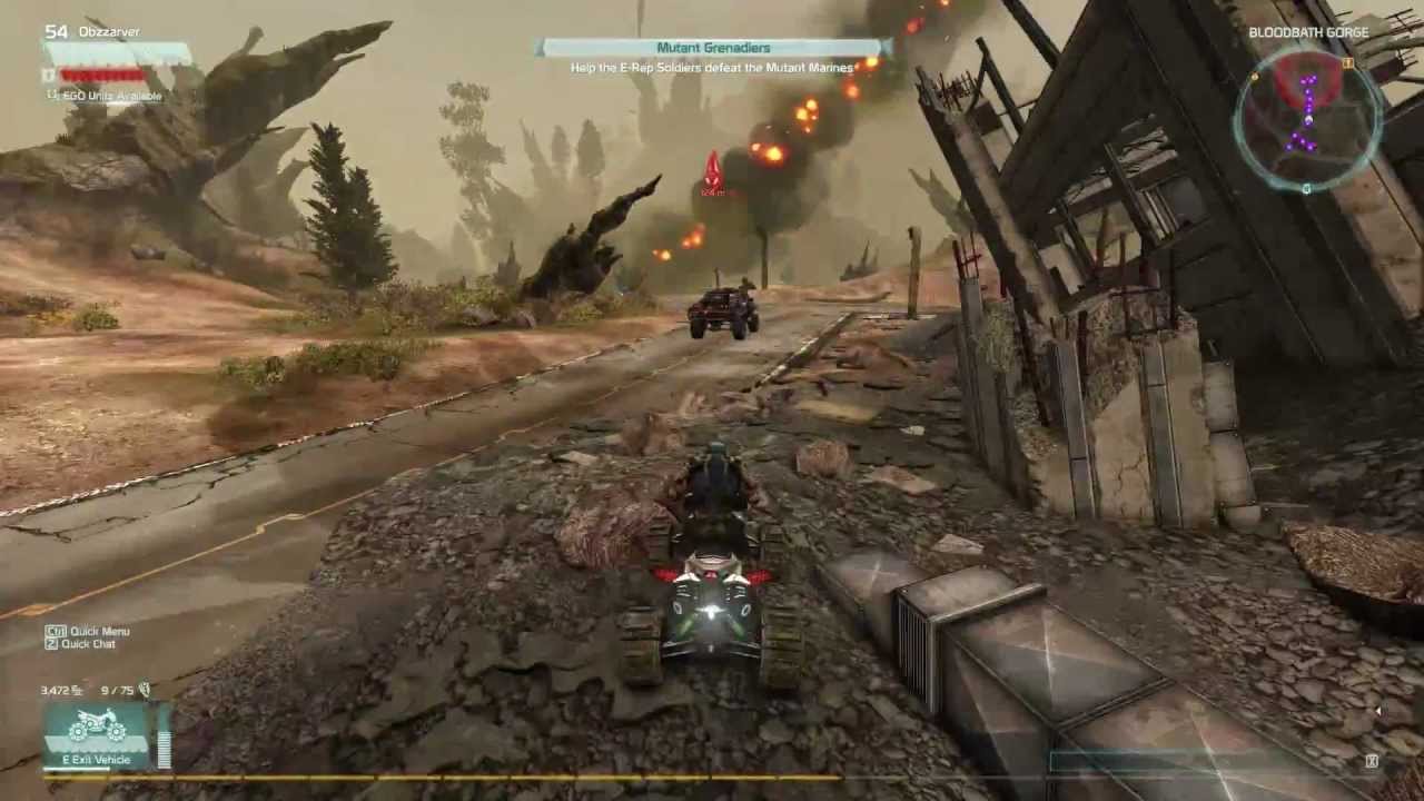 Defiance beta gameplay with commentary #6 -  Arkfall cooperative event - Revolting Hellbugs