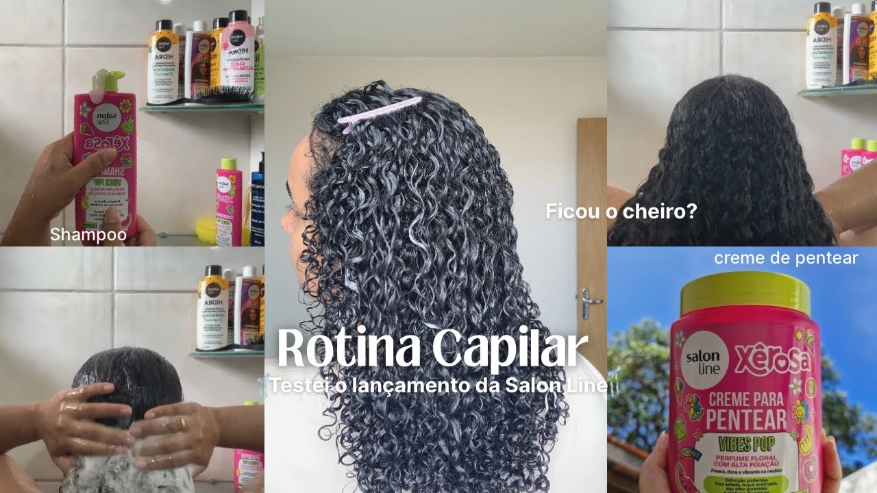 Testei a linha Xêrosa da Salon Line | Rotina capilar completa