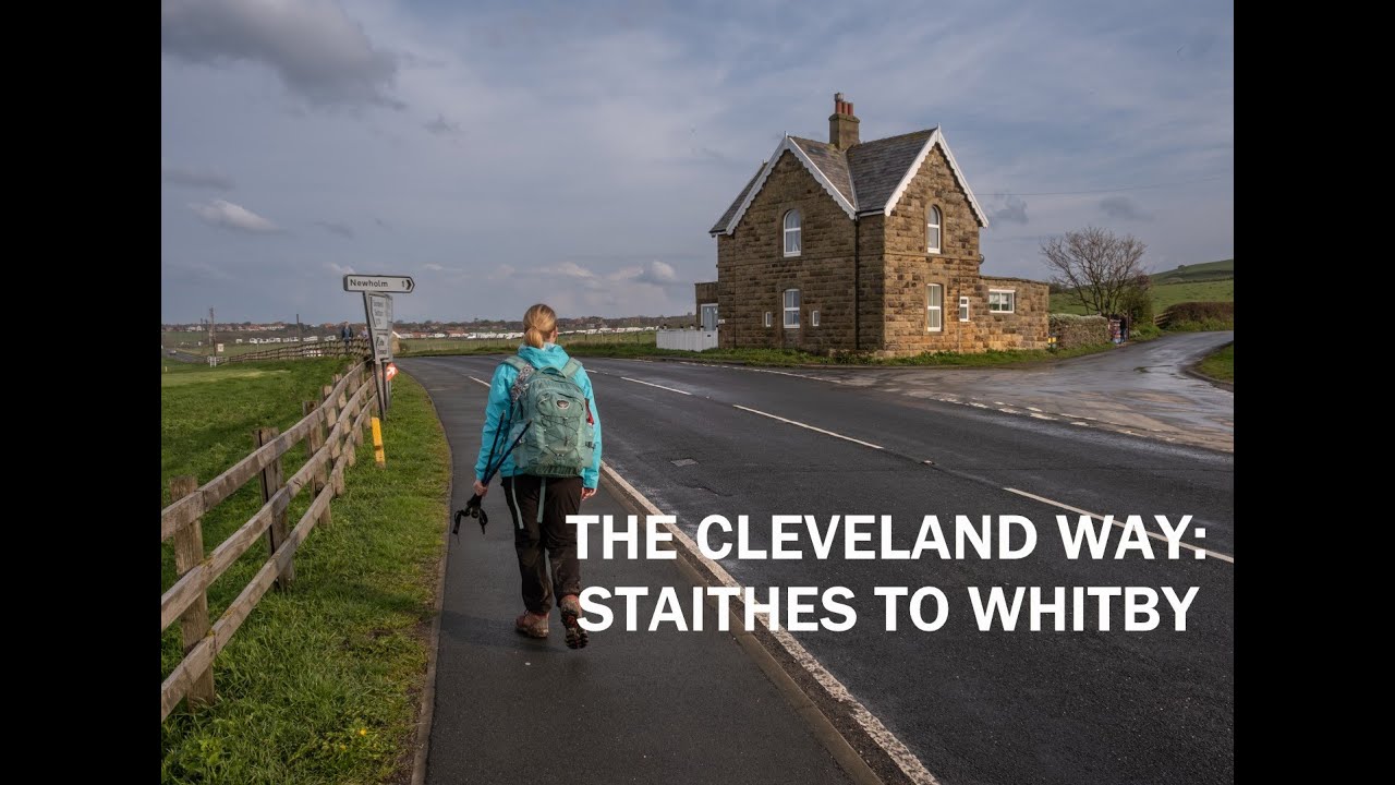 Walking 15 miles of the Cleveland Way, from Staithes to Whitby