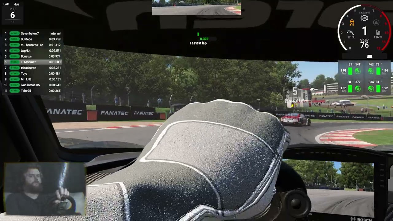 AMS2 \\ BRANDS HATCH \\ New wheel stand test