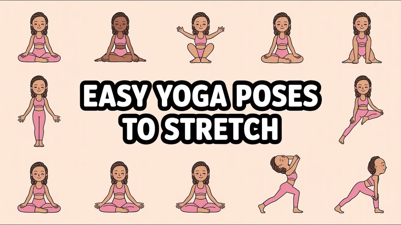 Yoga for Kids | Simple Stretch Poses to Boost Flexibility 🌈