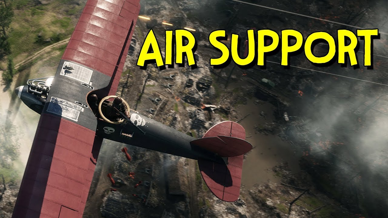 AIR SUPPORT! - Battlefield 1 Samolot Szturmowy