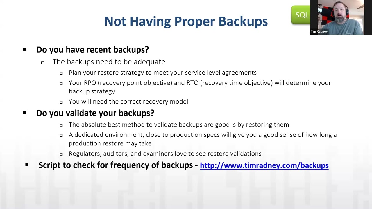 July 2025 - Common SQL Server Mistakes & How to Avoid Them