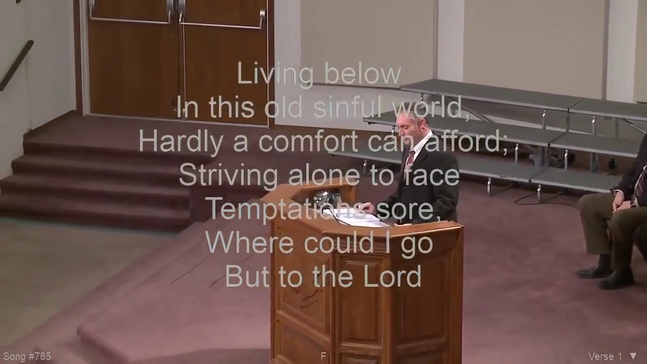 WHERE COULD I GO /  AMAZING GRACE / AM I A SOLDIER OF THE CROSS / WHAT A MIGHTY GOD WE SERVE