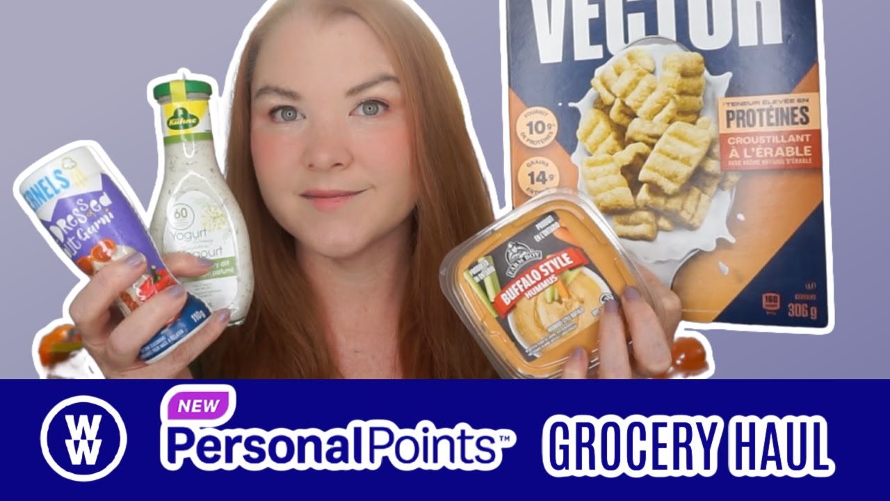 Huge Grocery Haul for Meal Prepping - WW PERSONAL POINTS WEIGHT WATCHERS FRIENDLY