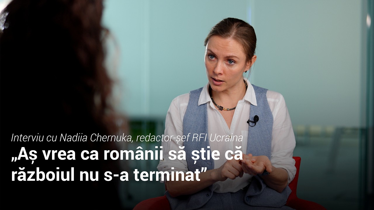 Jurnalist ucrainean: „Ceea ce vreau să știe românii este că în Ucraina războiul continuă”