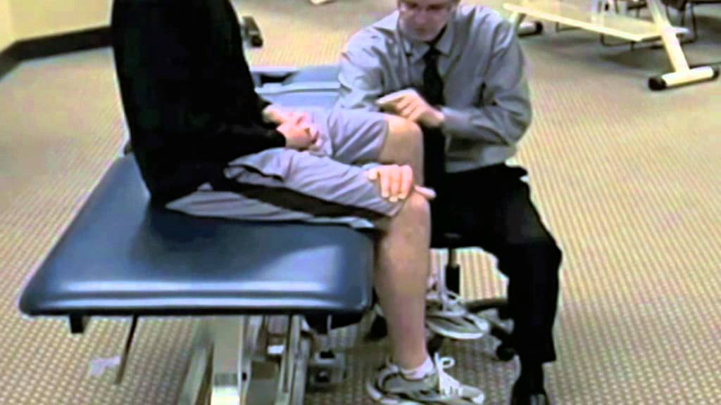 2 Stress fracture (fulcrum) test, with Mike Reiman