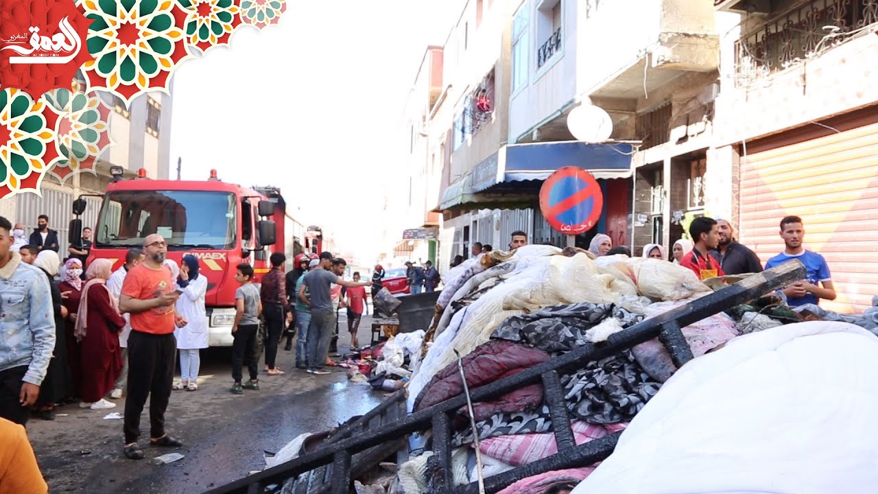 خلف خسائر مادية فادحة.. حريق مهول يلتهم مصبنة بسيدي مومن بالبيضاء