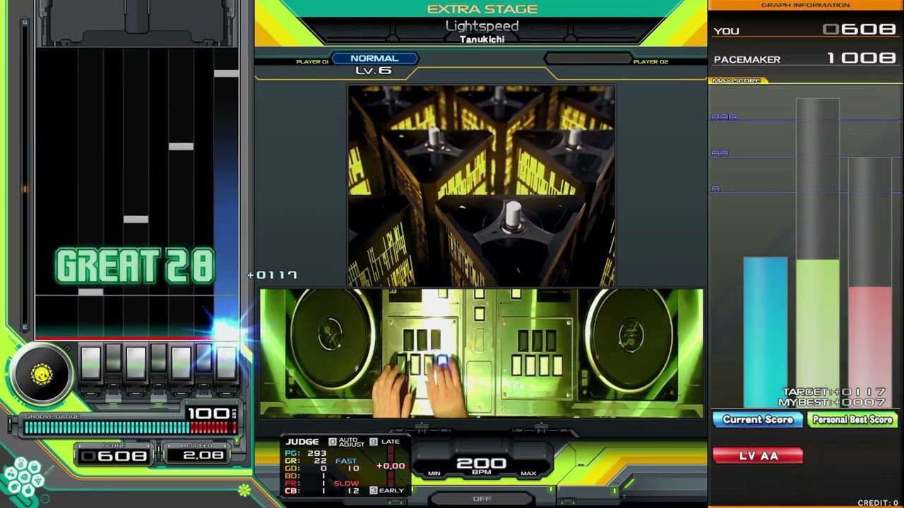 (IIDX 33 Sparkle Shower) Lightspeed SPN [MAX-42]