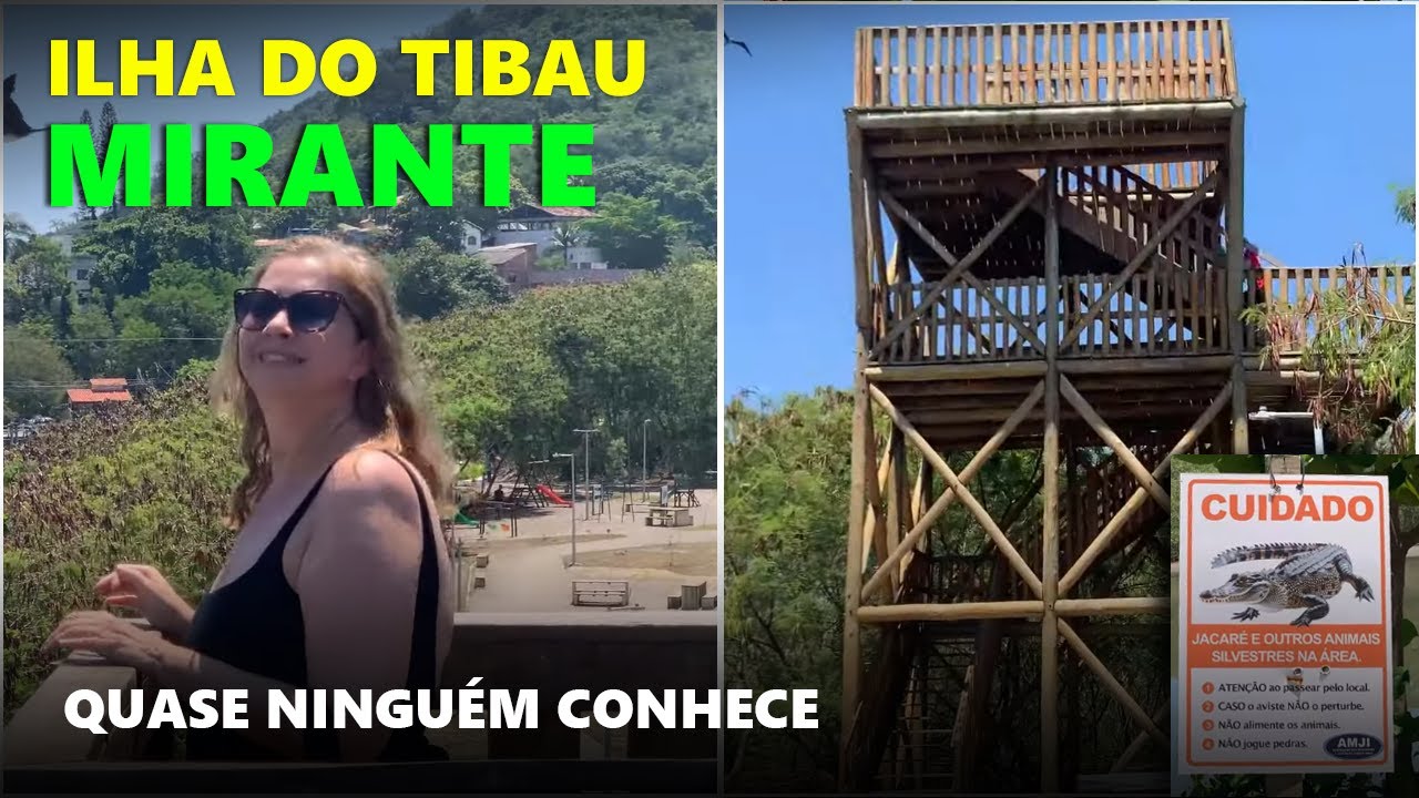 Ilha do Tibau em Niterói | Parque, mirante e vista incrível