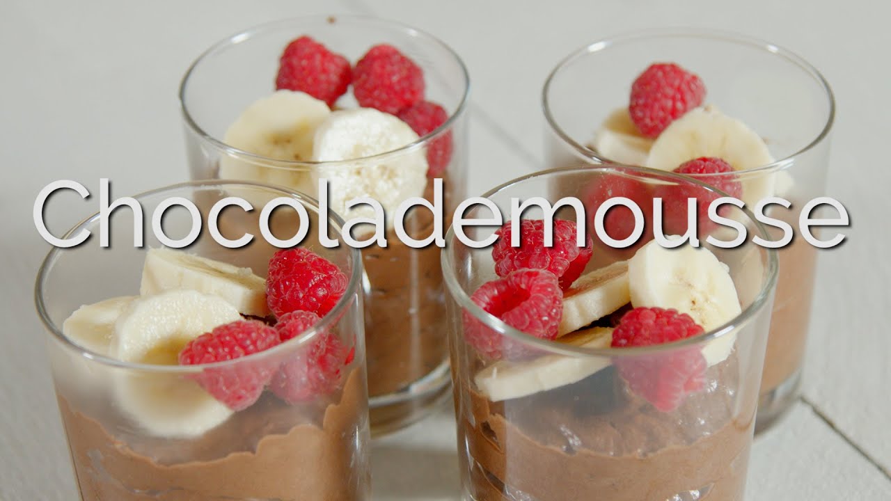 Hoe maak je chocolademousse met banaan? PuurGezond