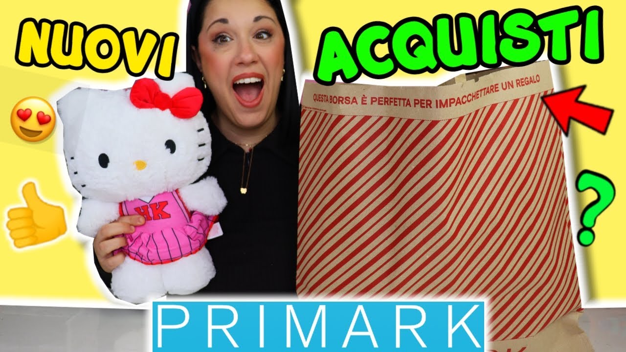 Apro ACQUISTI di PRIMARK! iolanda sweets
