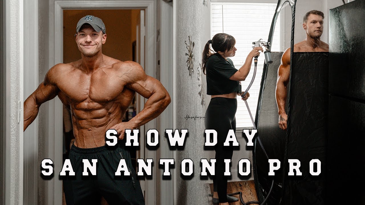 FULL COMPETITION DAY VLOG AT THE SAN ANTONIO PRO 2024 — MENS PHYSIQUE