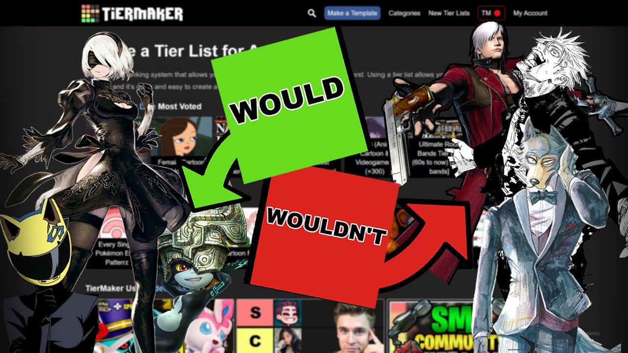 THE DECISIVE WOULD TIER LIST