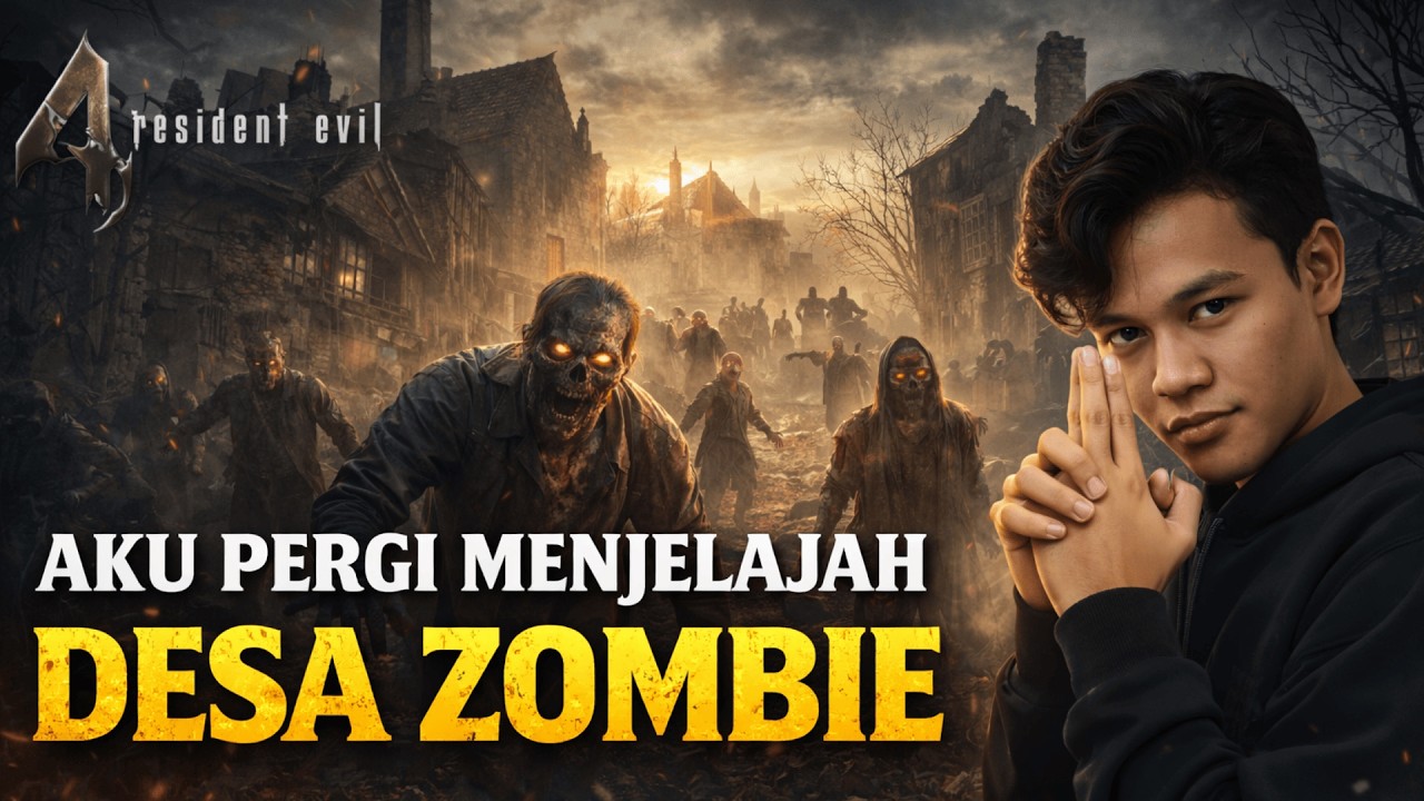 AKU PERGI MENJELAJAH DESA ZOMBIE - RESIDENT EVIL 4 PT 1