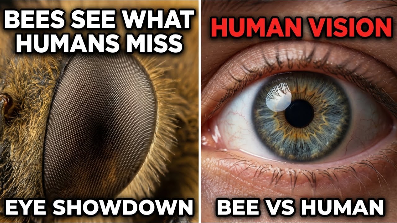 Bee Vision vs. Human Eyes: The Surprising & Terrifying Differences Explained
