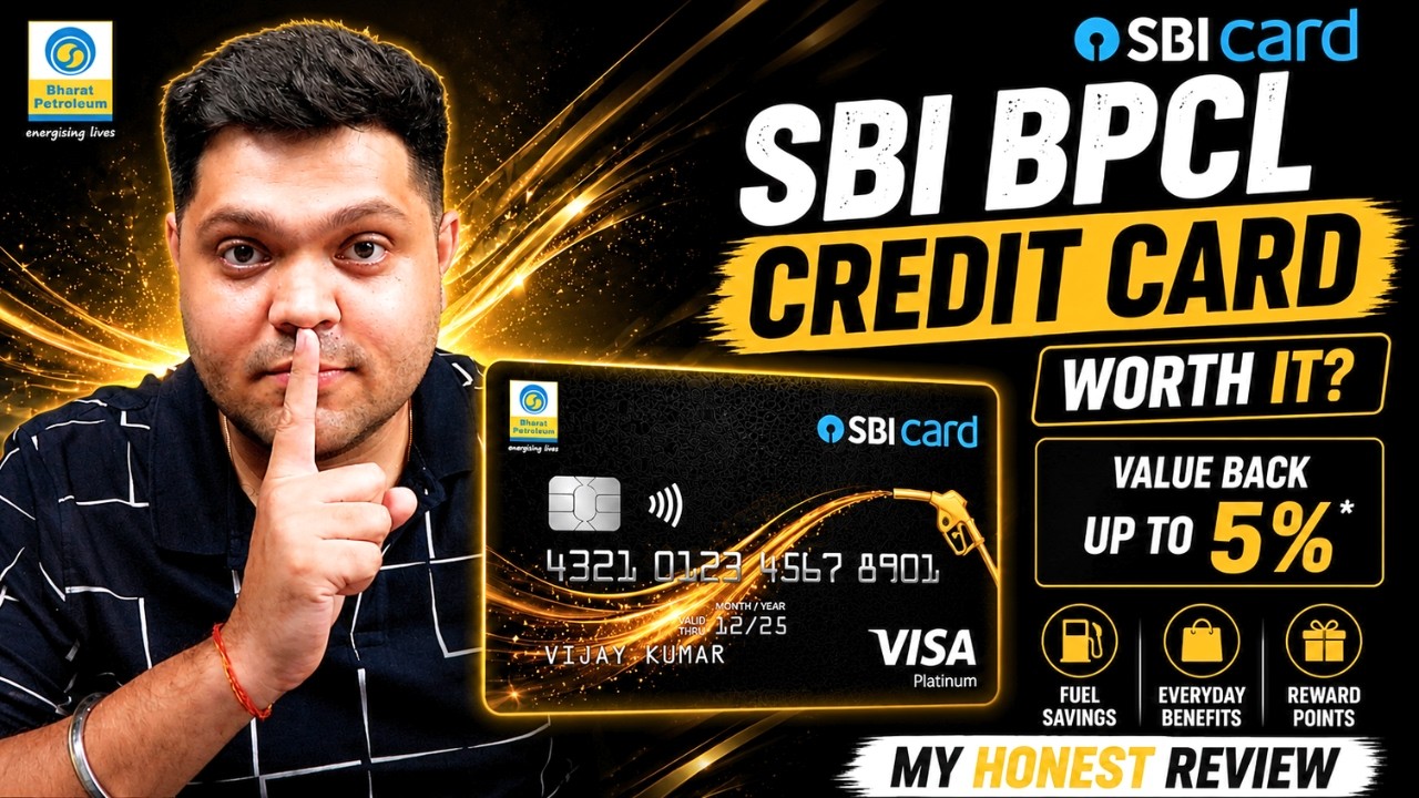 SBI BPCL Credit Card Benefits & Features | SBI BPCL Credit Card Review | Best Fuel Credit Card