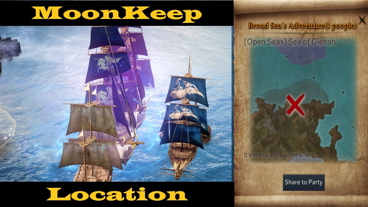 Broad Sea's Adventure - Moonkeep - Sea Bounties - Lost Ark
