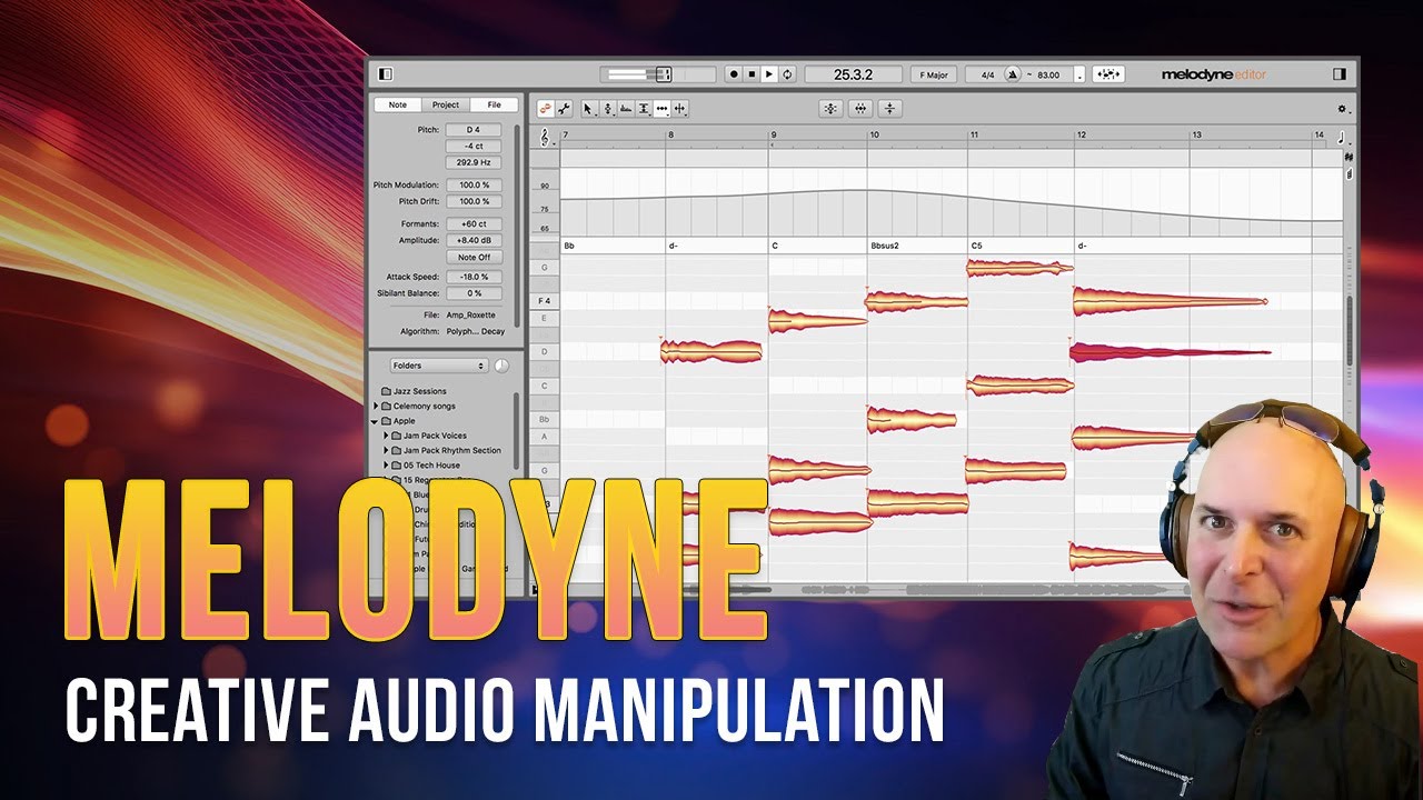 Creative Audio Manipulation with Melodyne | Carlo Libertini