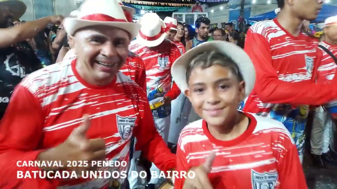 BATUCADA UNIDOS DO BAIRRO 2025 NO CARNAVAL DE PENEDO